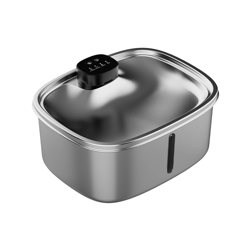 MAS-1009 10L rustfrit stål Smart Pet Fountain