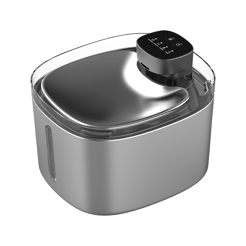 MAS-1009 5L Smart kæledyrsvandfontæne i rustfrit stål med høj kapacitet